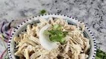 Whole30 Instant Pot Savory Shredded Chicken Whole30 Instant Pot Savory Shredded Chicken