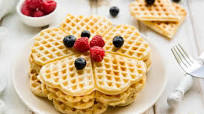 Waffles Without Baking Powder Waffles Without Baking Powder