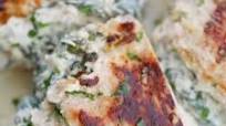Spinach Dip Stuffed Pork Chops Spinach Dip Stuffed Pork Chops