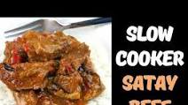 Slow Cooker Satay Beef Slow Cooker Satay Beef