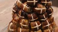 Hot Cross Bun Croquembouche Hot Cross Bun Croquembouche