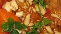 SWEET POTATO AND RED PEPPER AFRICAN PORK STEW SWEET POTATO AND RED PEPPER AFRICAN PORK STEW