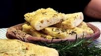 Focaccia with Rosemary, Black Pepper, and Garlic Focaccia with Rosemary, Black Pepper, and Garlic