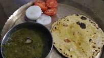 Sarso ka saag and makki Di roti Sarso ka saag and makki Di roti