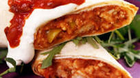 Baked Turkey and Jack Cheese Chimichangas Baked Turkey and Jack Cheese Chimichangas
