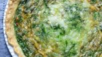 Homemade Spinach Gruyere Quiche Homemade Spinach Gruyere Quiche