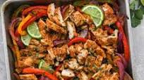 Easy Sheet Pan Chicken Fajitas Easy Sheet Pan Chicken Fajitas