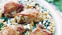 Instant Pot Lemon Pepper Orzo with Chicken Thighs Instant Pot Lemon Pepper Orzo with Chicken Thighs