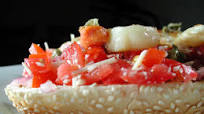 Scallop Bruschetta Scallop Bruschetta