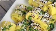 Khandvi, Microwave Recipe recipe - How to make Khandvi, Microwave Recipe