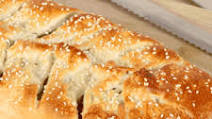 Homemade Chicken and Mushroom Stromboli Homemade Chicken and Mushroom Stromboli