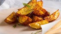 Knusprige Kartoffel Wedges aus der Heißluftfritteuse Knusprige Kartoffel Wedges aus der Heißluftfritteuse