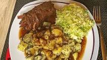 Beef Roulades with Marjoram Potatoes and Endive Salad Beef Roulades with Marjoram Potatoes and Endive Salad