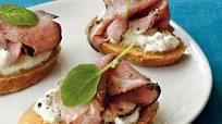 Horseradish Beef Bruschetta Horseradish Beef Bruschetta