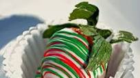Christmas candy recipes: chocolate covered strawberries Christmas candy recipes: chocolate covered strawberries