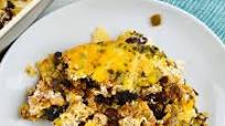 Easy Tortilla Chip Mexican Casserole (Ground Beef or Turkey!) Easy Tortilla Chip Mexican Casserole (Ground Beef or Turkey!)