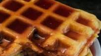 Low Sodium Blueberry Cornbread Waffles Low Sodium Blueberry Cornbread Waffles