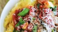 Vegetable Spaghetti Squash Marinara Vegetable Spaghetti Squash Marinara