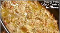 Pulled Pork Slow-Cooked in Beer Pulled Pork Slow-Cooked in Beer
