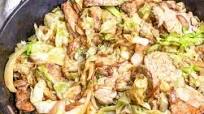 5 Ingredient Pork & Cabbage Skillet (AIP, Paleo, Whole30, Keto) 5 Ingredient Pork & Cabbage Skillet (AIP, Paleo, Whole30, Keto)