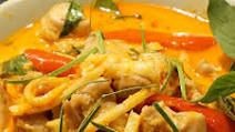 Authentic Thai Recipe for Red Curry with Bamboo Shoots and Coconut Milk Authentic Thai Recipe for Red Curry with Bamboo Shoots and Coconut Milk