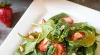 Spinach Strawberry Salad with Vinaigrette Spinach Strawberry Salad with Vinaigrette