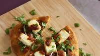 Indian Style Paneer Pizza Indian Style Paneer Pizza