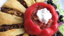 Vegetarian Pampered Chef Taco Ring Vegetarian Pampered Chef Taco Ring