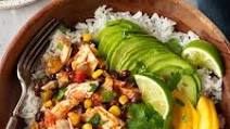 Slow Cooker Mango Salsa Chicken with Coconut Rice Slow Cooker Mango Salsa Chicken with Coconut Rice