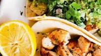 Chipotle Chicken Caesar Tacos w/ Avocado Salsa Verdé Chipotle Chicken Caesar Tacos w/ Avocado Salsa Verdé