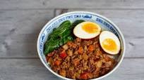 Braised minced pork, potato and carrot Braised minced pork, potato and carrot