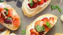 Vegan Bruschetta with Creamy Cashew Cheese Vegan Bruschetta with Creamy Cashew Cheese