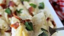 Chicken Alfredo Stuffed Shells Chicken Alfredo Stuffed Shells