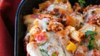 Sausage and Peppers Baked Ziti Sausage and Peppers Baked Ziti