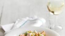 Hot-Smoked Salmon and Mascarpone Pasta Hot-Smoked Salmon and Mascarpone Pasta