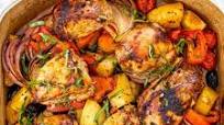 Roasted Chicken And Vegetables Roasted Chicken And Vegetables