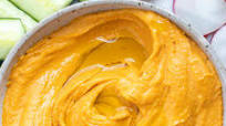 Sweet Potato Hummus (paleo, whole30, + vegan) Sweet Potato Hummus (paleo, whole30, + vegan)