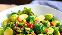 Instant Pot Brussels Sprouts With Bacon & Garlic Instant Pot Brussels Sprouts With Bacon & Garlic