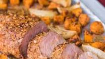 Bourbon Pork Tenderloin & Vegetables Bourbon Pork Tenderloin & Vegetables