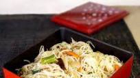 Vegetable stir fried rice noodles Vegetable stir fried rice noodles