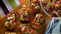 Marinated Antipasti Bruschetta Marinated Antipasti Bruschetta