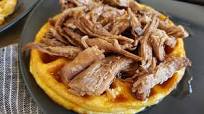Keto BBQ Brisket Chaffle Keto BBQ Brisket Chaffle