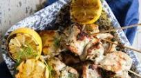 Grilled Greek Chicken Skewers Grilled Greek Chicken Skewers
