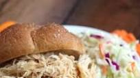 Crock-Pot North Carolina BBQ Pulled Chicken Sandwiches Crock-Pot North Carolina BBQ Pulled Chicken Sandwiches