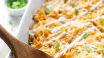 Buffalo Chicken Spaghetti Squash Casserole Buffalo Chicken Spaghetti Squash Casserole