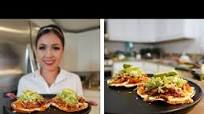 How To make Tostadas De Pollo Y Frijoles How To make Tostadas De Pollo Y Frijoles