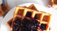 Blueberry Pecan Waffles Blueberry Pecan Waffles