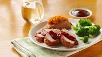 Garlic Pork Tenderloin with Barbecue Sauce Garlic Pork Tenderloin with Barbecue Sauce