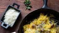Roasted Spaghetti Squash with Sausage Roasted Spaghetti Squash with Sausage