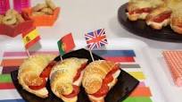 Cornetti salati di pasta brioche Cornetti salati di pasta brioche